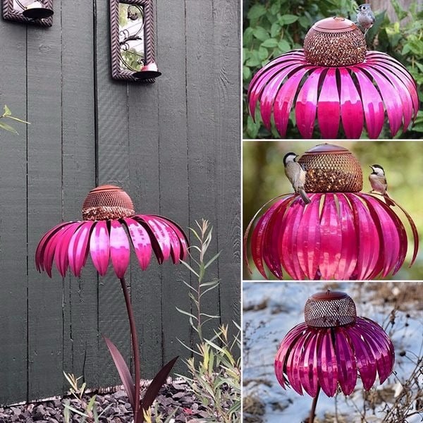 LAST DAY 70% OFF - Outdoor Flower Bird Feeder Mother's Day Decora Gift