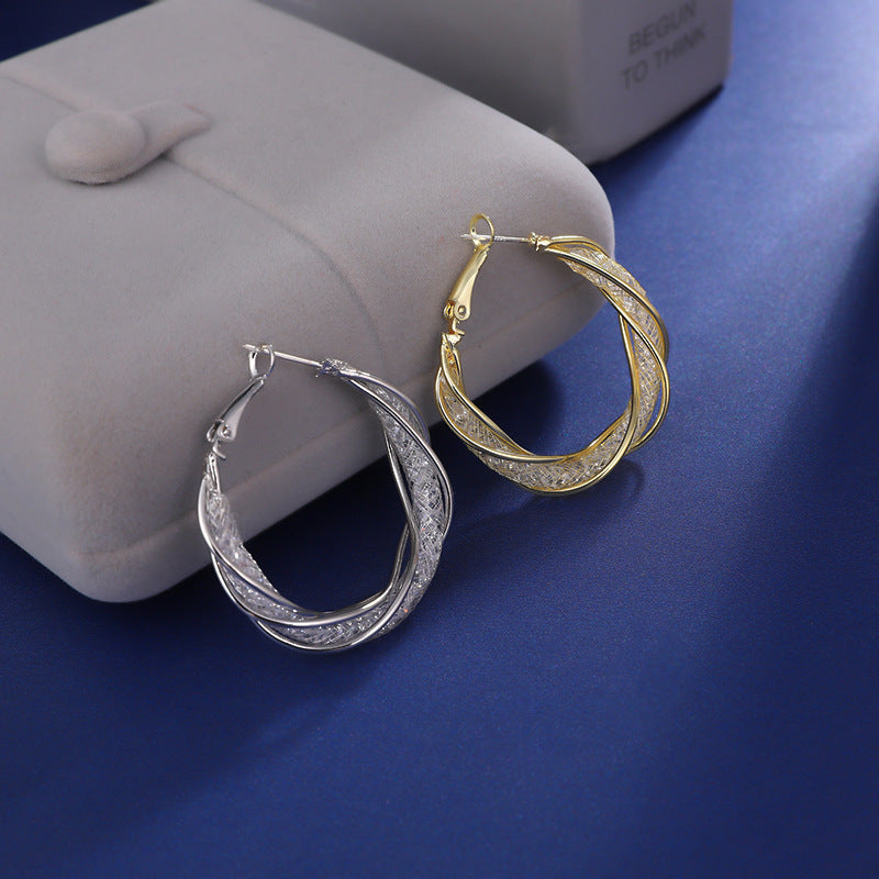 (LAST DAY SALE-80% OFF) Lymphatic activity hoop earrings