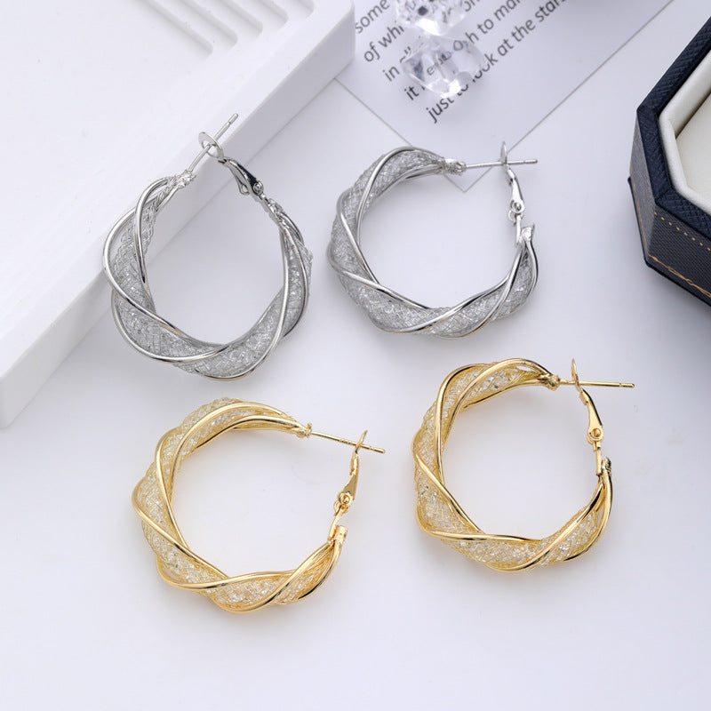 (LAST DAY SALE-80% OFF) Lymphatic activity hoop earrings