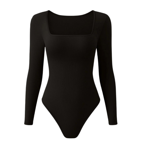 Long Sleeve Shaping Bodysuit - Lulunami