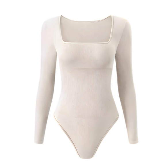 Long Sleeve Shaping Bodysuit - Lulunami