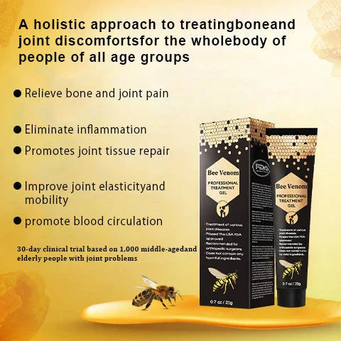 LOVILDS - New Zealand Bee Venom Joint Relief Gel (New Zealand Bee Extract - Specialized in Treating Orthopedic Conditions and Arthritic Pain)