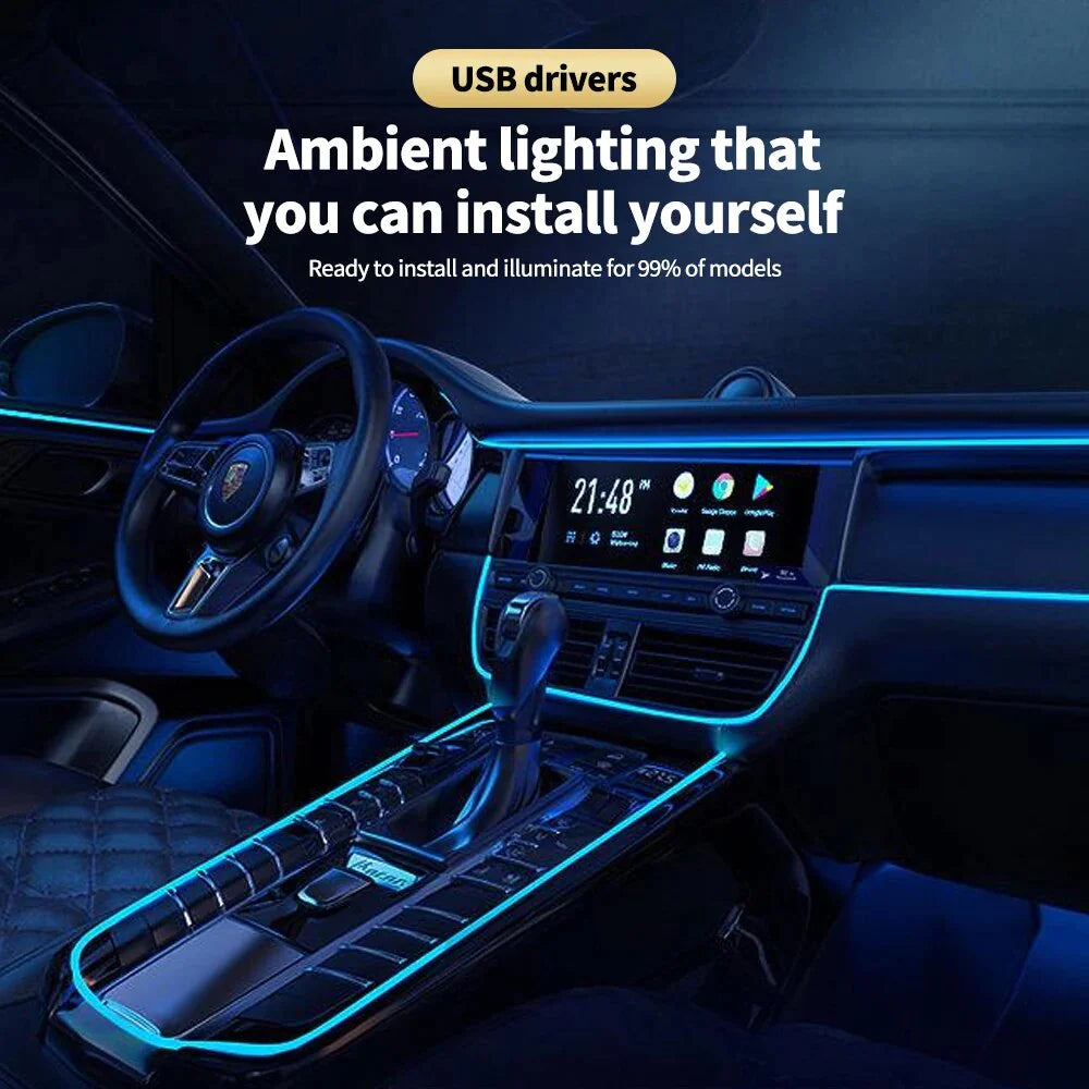 MARLINKO  - USB Connected Luxury Car Strip Lights