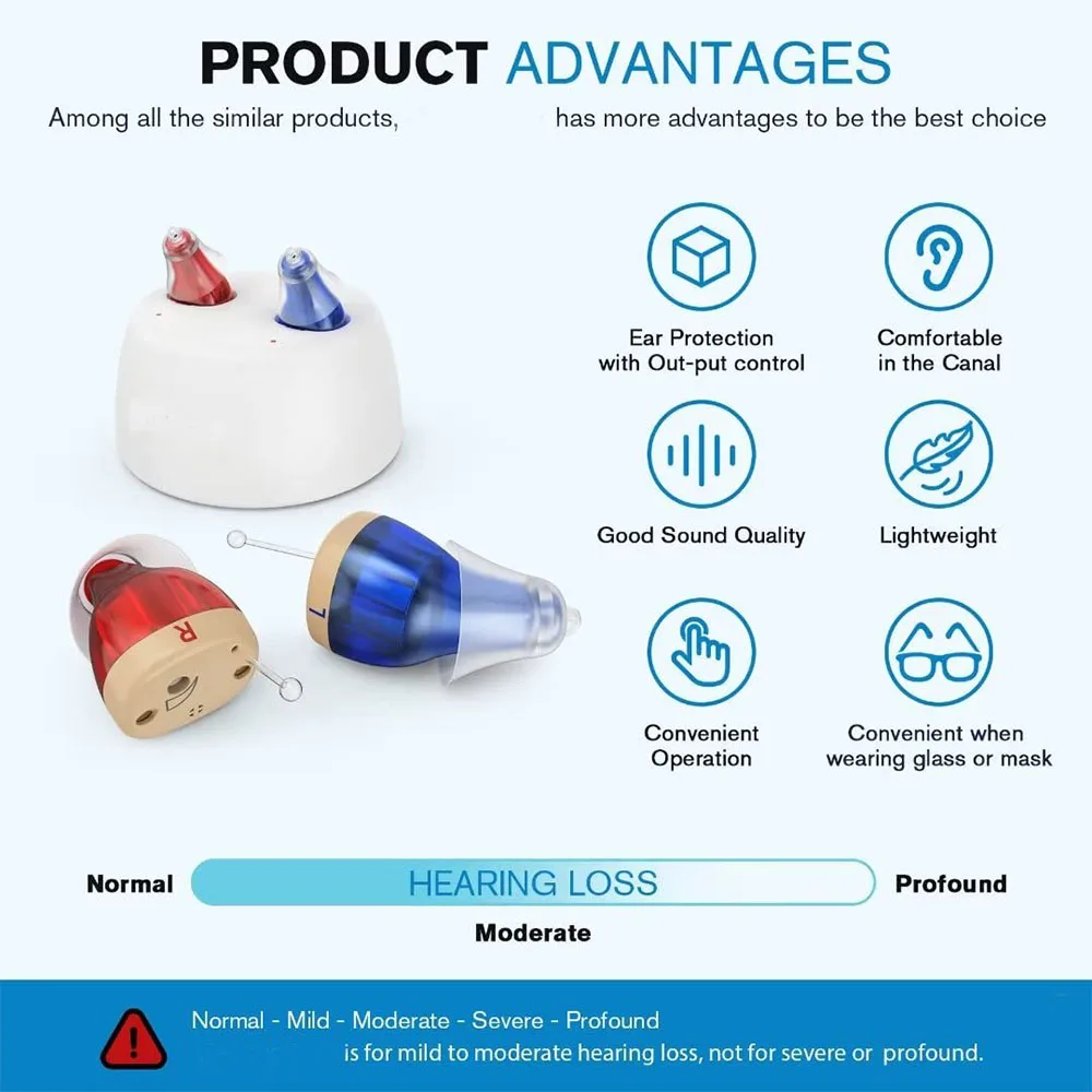 Micro Hearing Aids CIC