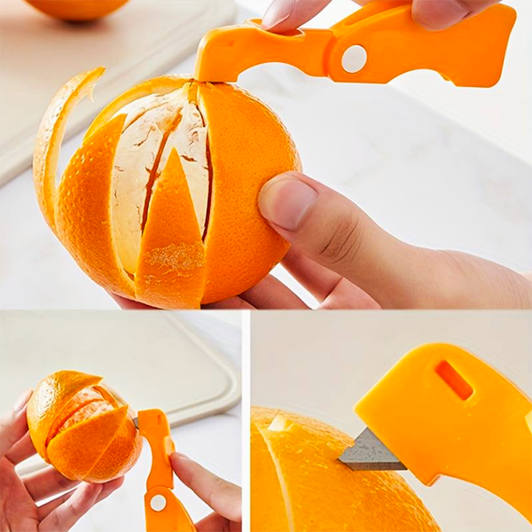 Multifunctional Citrus Fruit Peeler