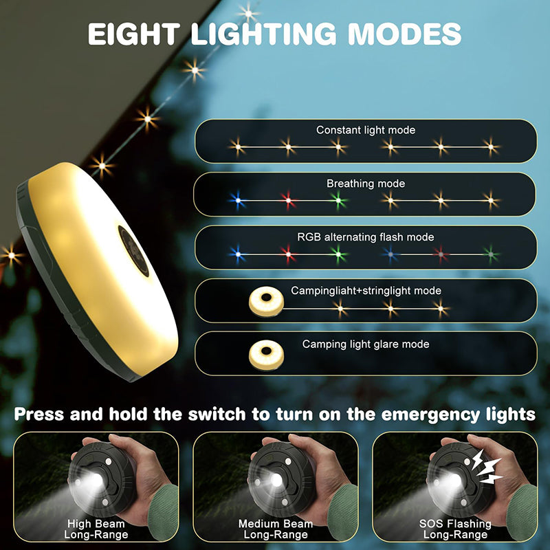 Multifunctional Portable Camping Light