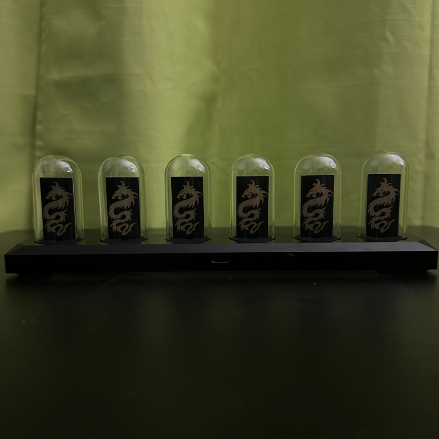 NeoRadiance - RGB Nixie Tube Clock LED Multimedia Display