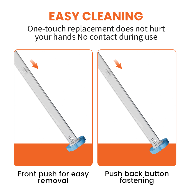 Nurbini Eco-Friendly Bathroom Toilet Replacement Cleaning Brush