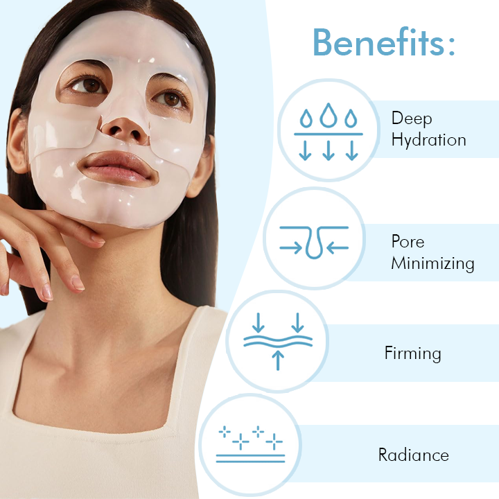 Oveallgo Korean Bio-Collagen Real Deep Mask