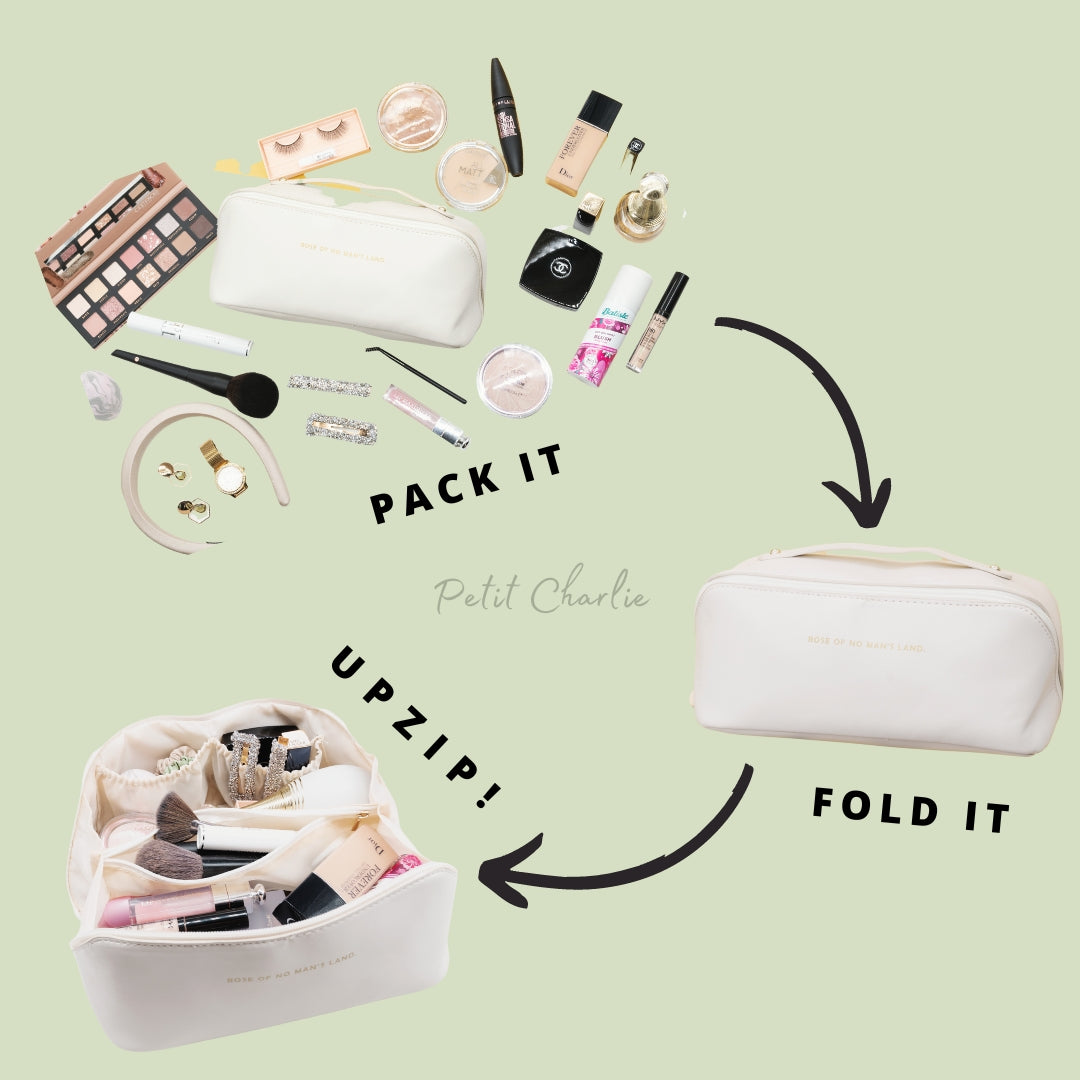 Petit Charlie's Travel Makeup Bag