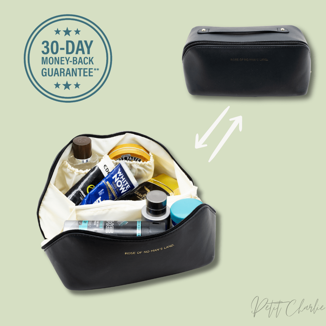 Petit Charlie's Travel Makeup Bag