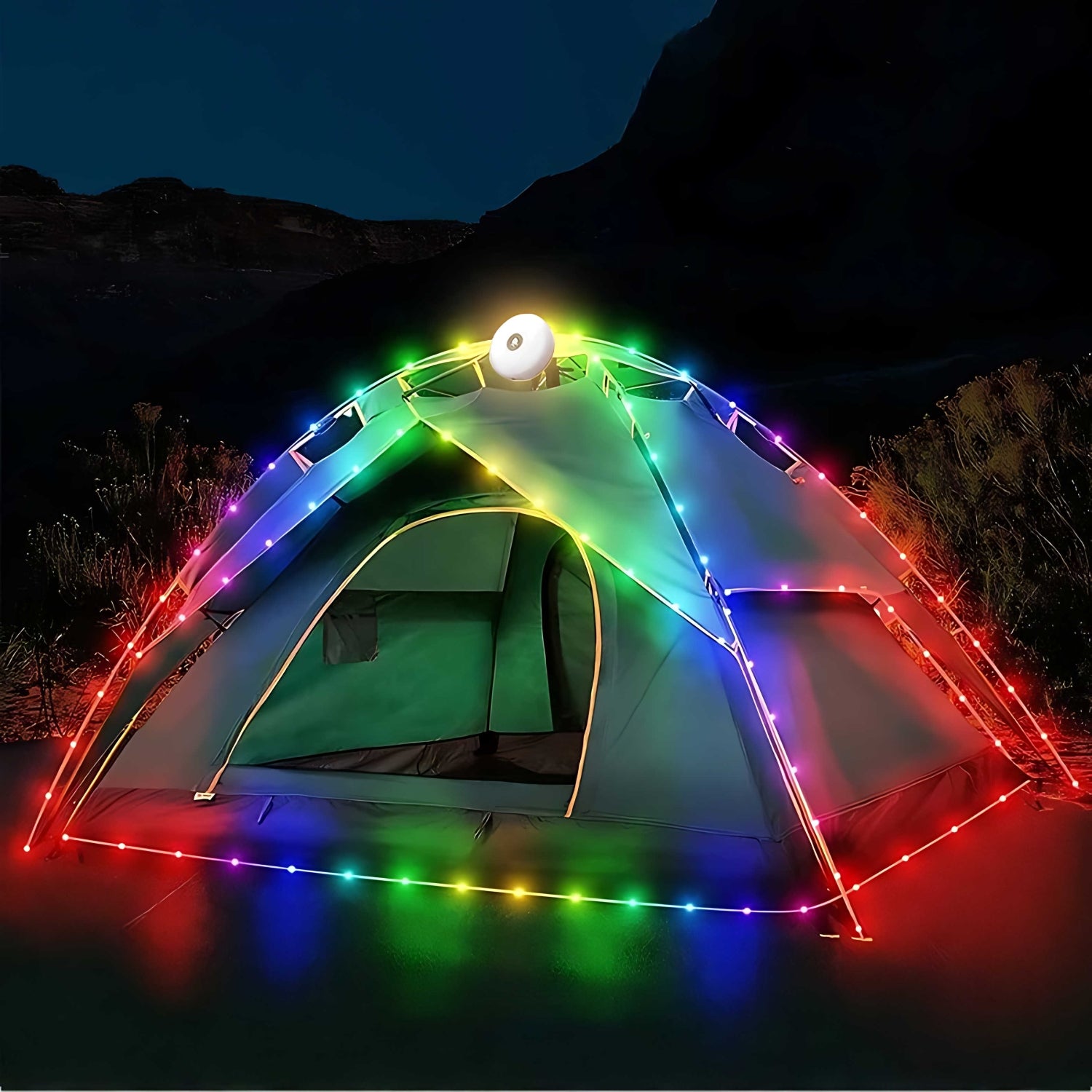 Portable RGB Weatherproof Light Strand