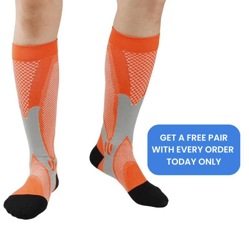 ReliefFlex Compression Socks (20-30 mmHg) - Free Pair Included