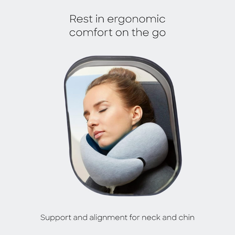 RestErgo Ostrich Pillow: Stillness at 35000 feet