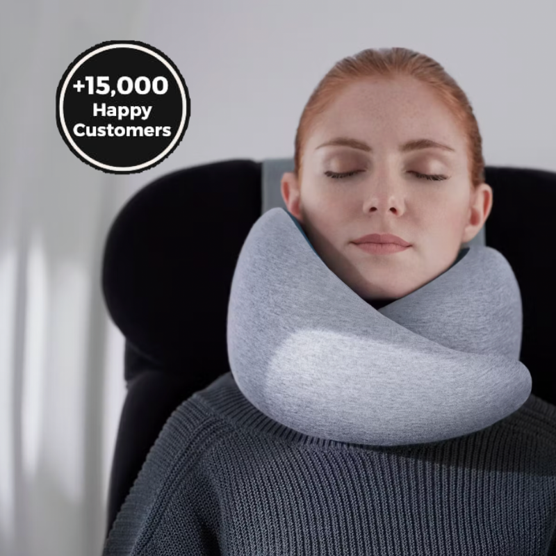 RestErgo Ostrich Pillow: Stillness at 35000 feet