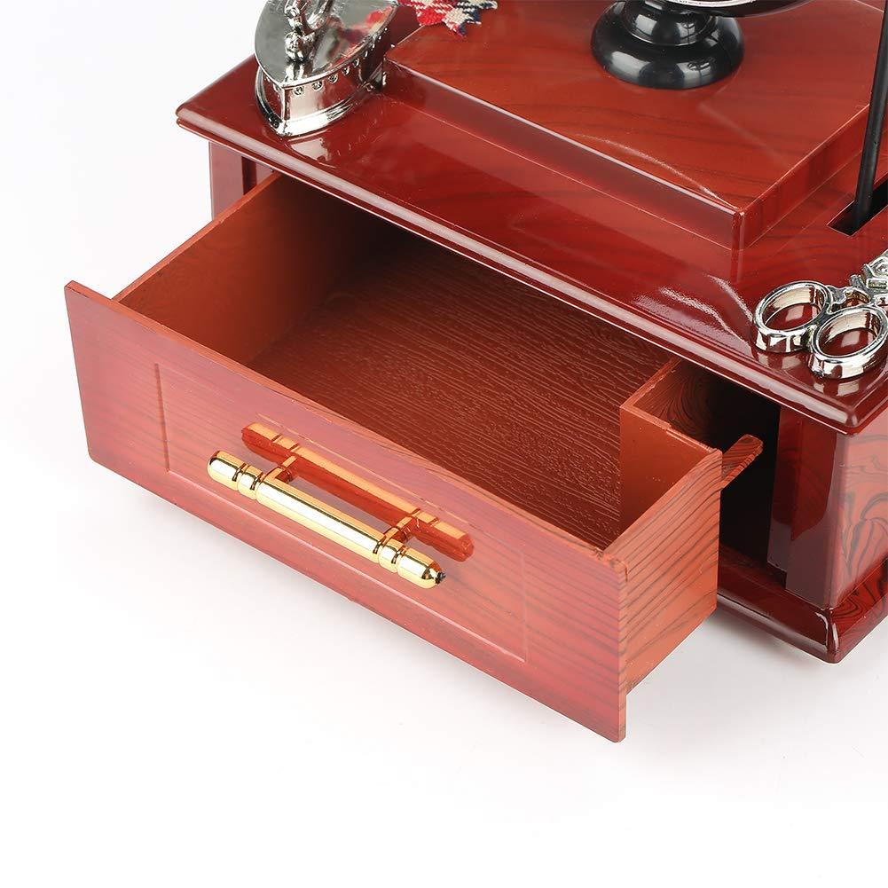 Retro Sewing Machine Musical Box