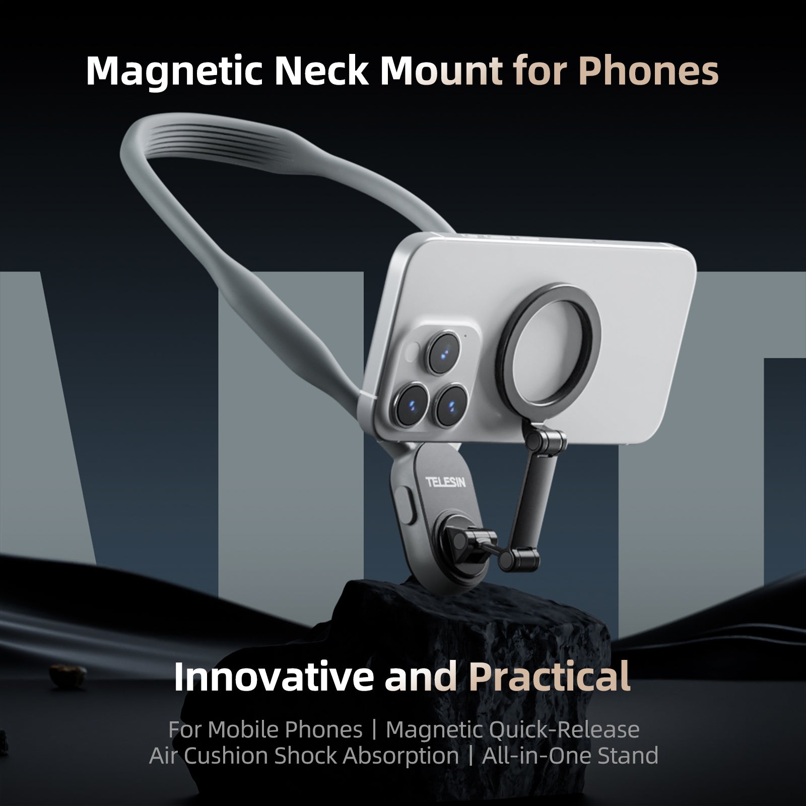 Silicone Magnetic Neck Mount