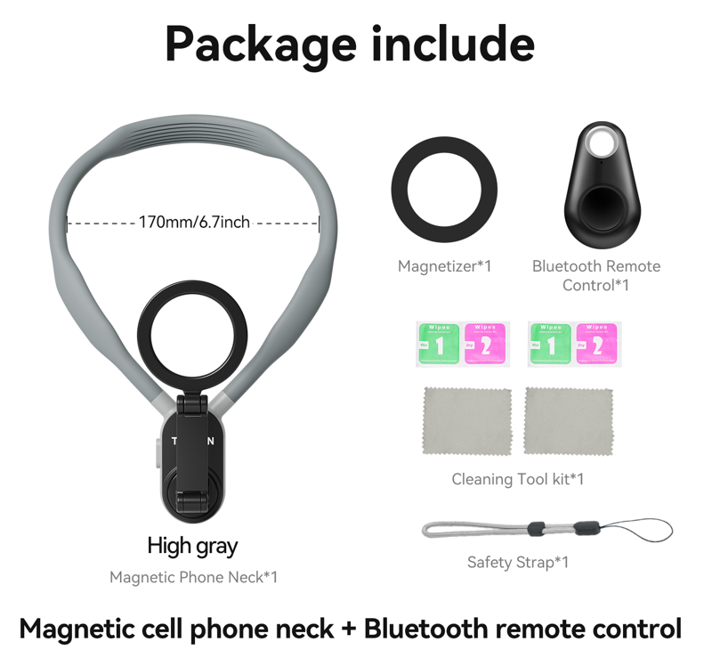 Silicone Magnetic Neck Mount