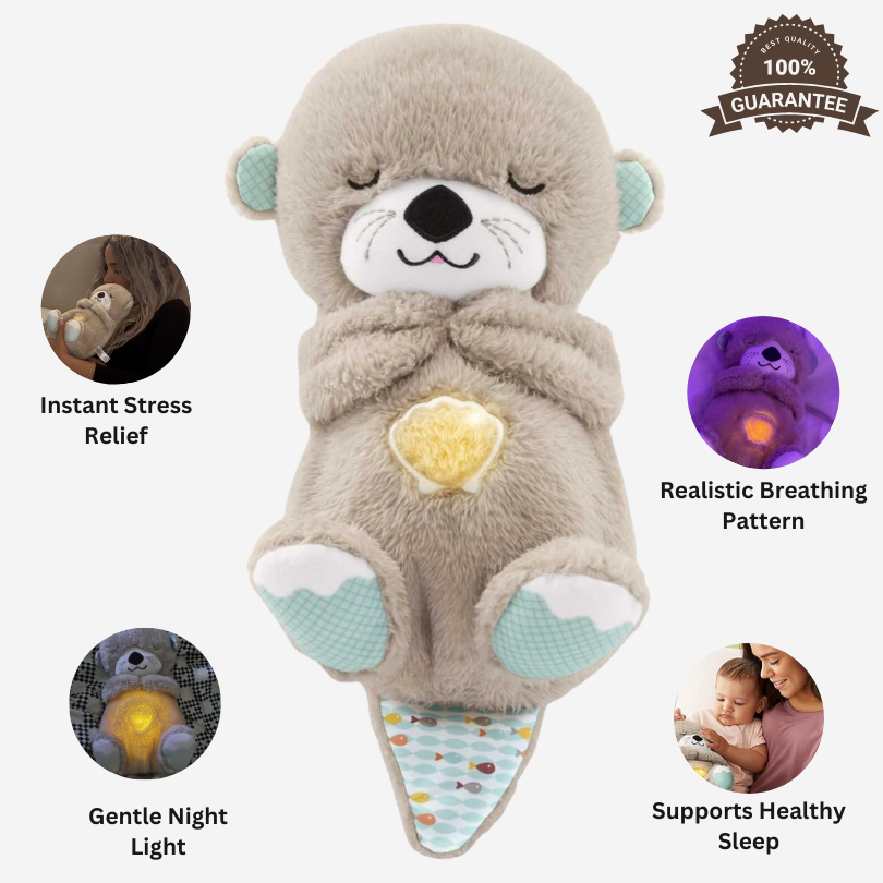 Sleep better with Naubi - The Breathing Otter