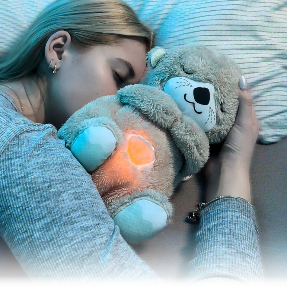 Sleep better with Naubi - The Breathing Otter