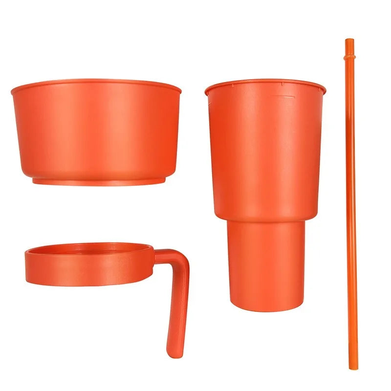 SnackWave Duo: Sip & Snack Genius Cup