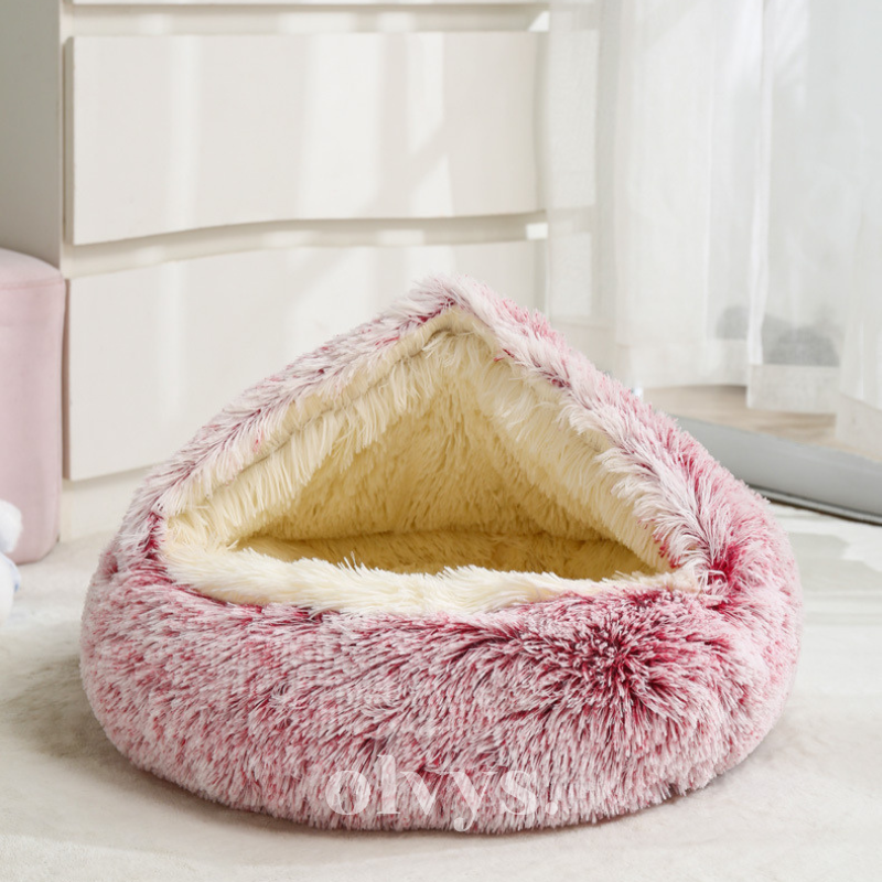 Snuggle Haven Plush Pet Bed