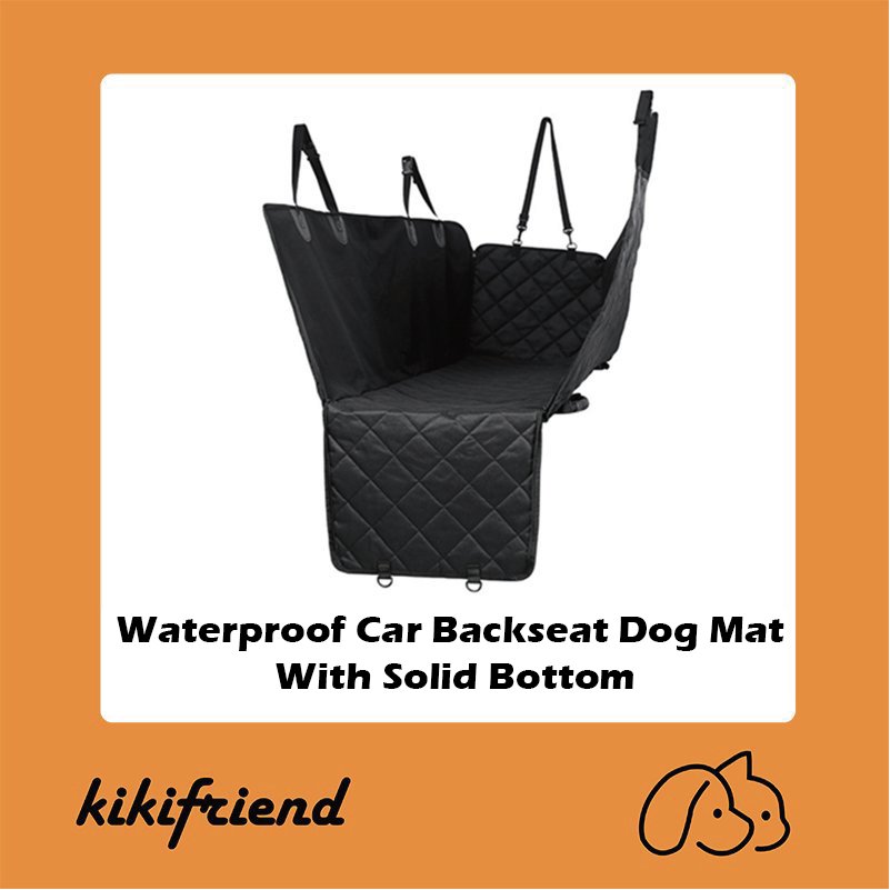 Solid Bottom - Waterproof Car Backseat Dog Mat