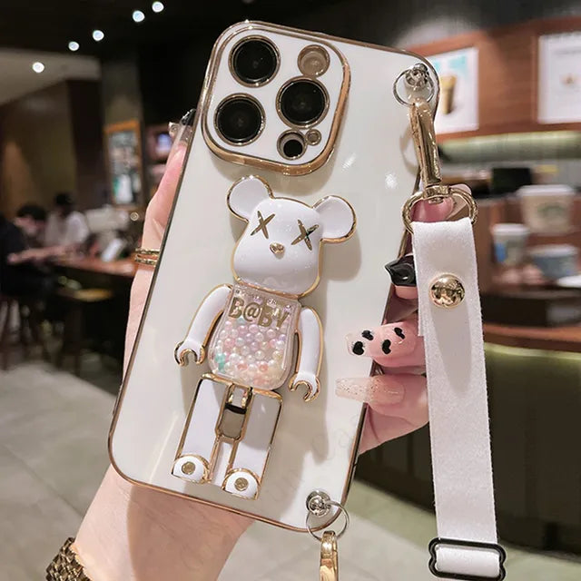 Sophron Case: Glam Bear Holder