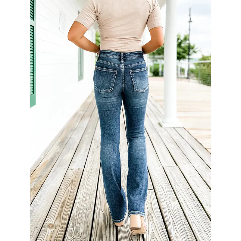 Tummy Control Bootcut Jeans