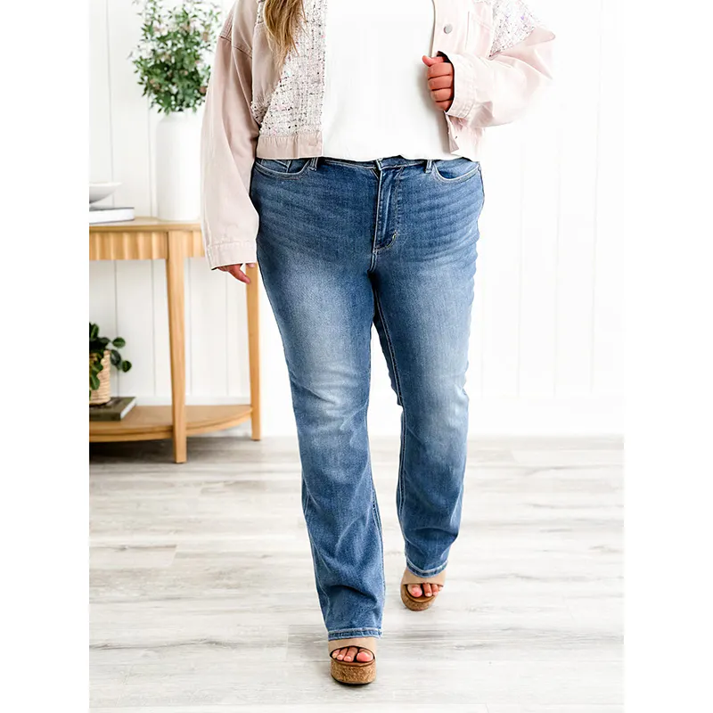 Tummy Control Bootcut Jeans