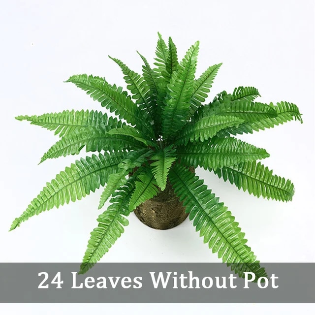 UV Resistant Lifelike Artificial Boston Fern