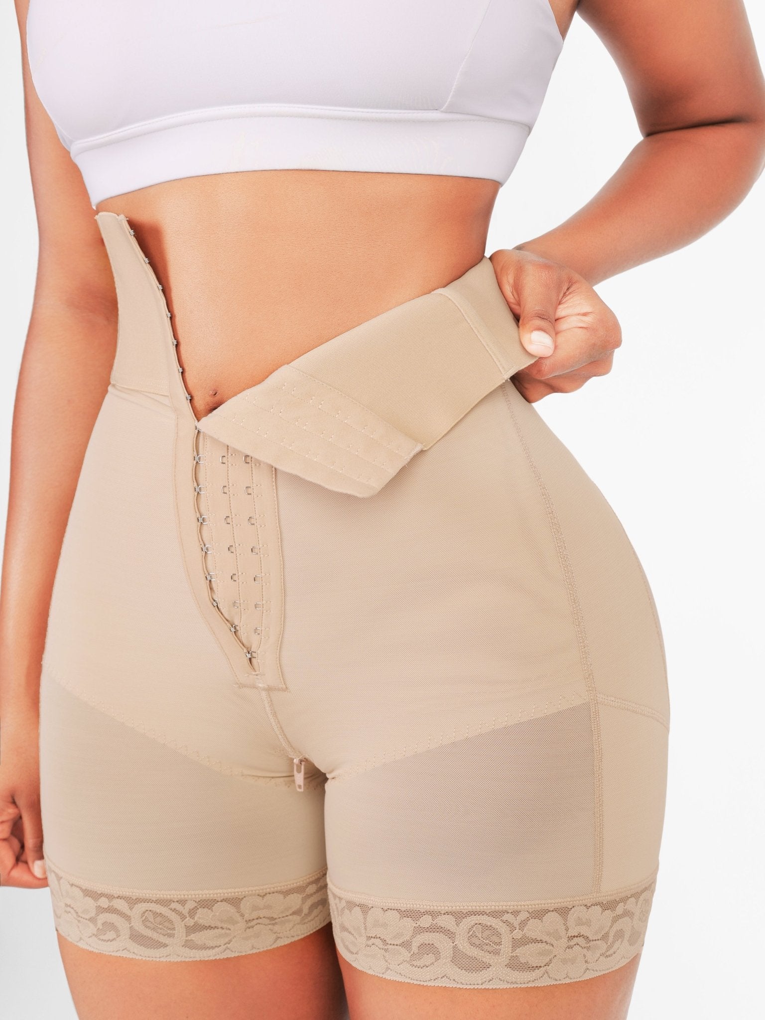 Valentina 2.0 - Boned Sculpt High-Waist BBL Shorts