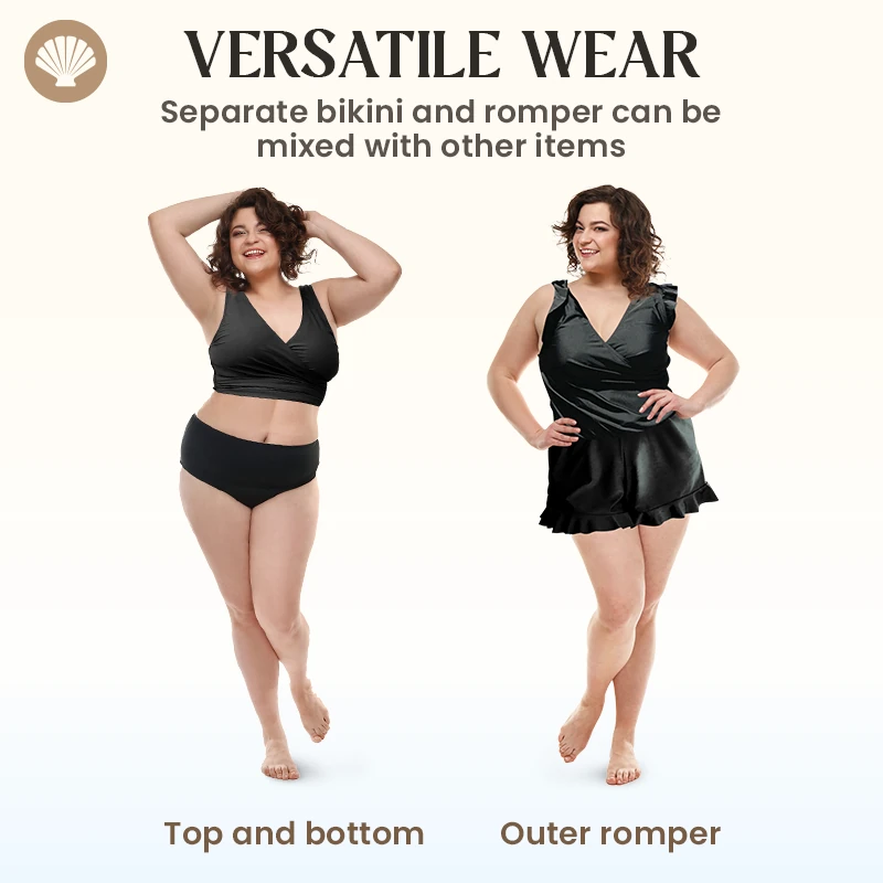 Vevaswim - Swim Romper with Built-in Bra