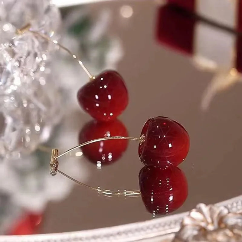 Viral Cherry Earrings