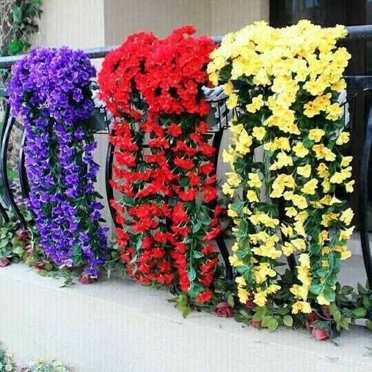 Vivid Artificial Hanging Orchid Bunch - Spring Hot Sale 49% OFF