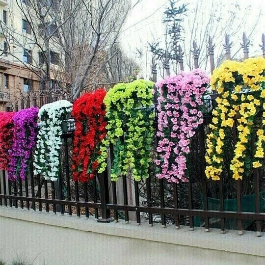 Vivid Artificial Hanging Orchid Bunch - Spring Hot Sale 49% OFF