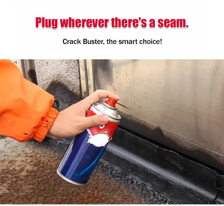 Waterproof leak repair spray