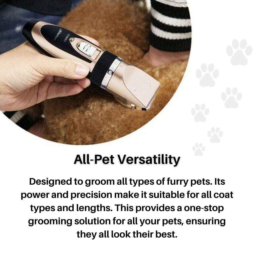 WhisperTrim Pro The Silent Pet Grooming Solution