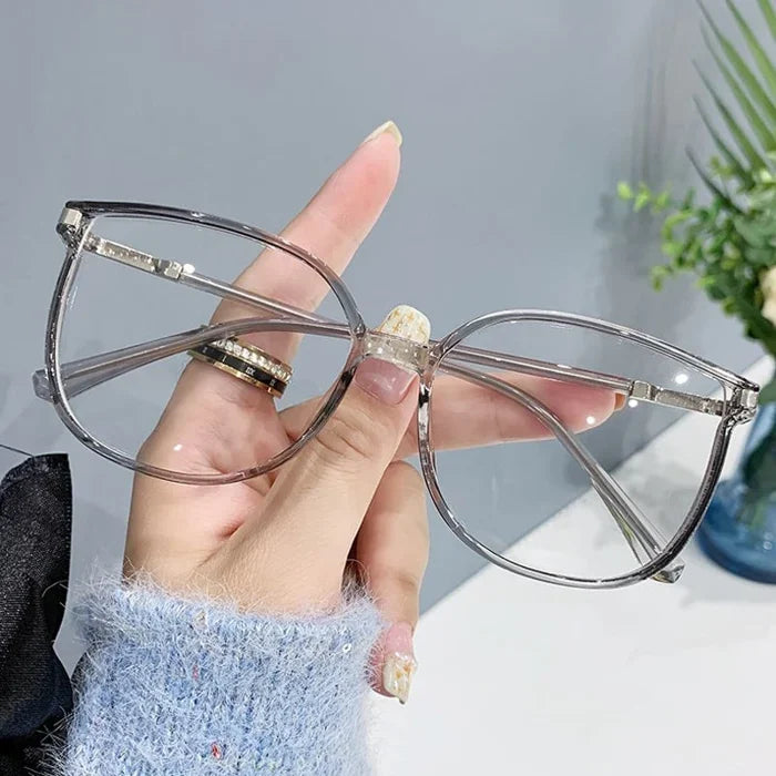 WOMEN'S FASHION LARGE FRAME HD ANTI-BLU-RAY READING GLASSES