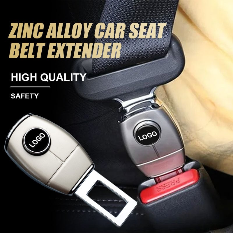 Zinc alloy car seat belt extension buckle