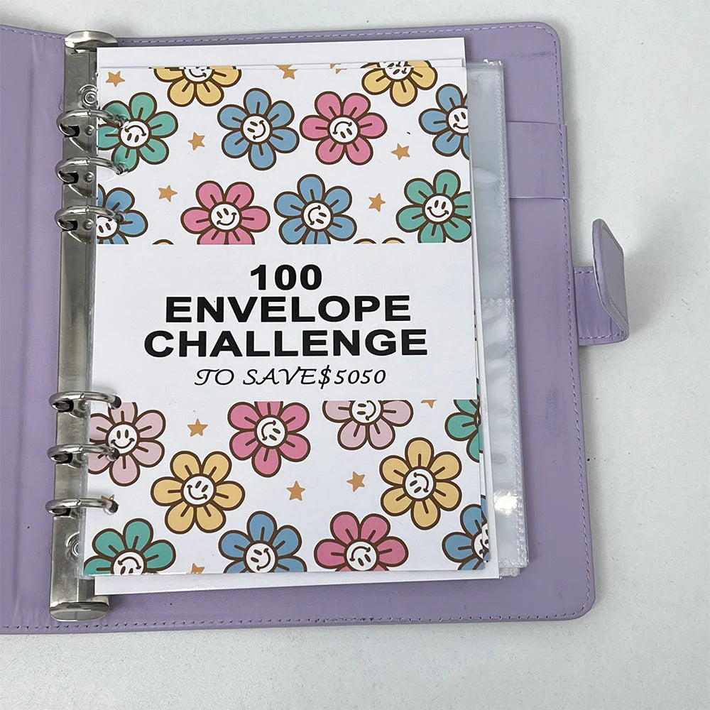 100 Envelope Challenge Binder-Easy And fun Way To Save $5,050