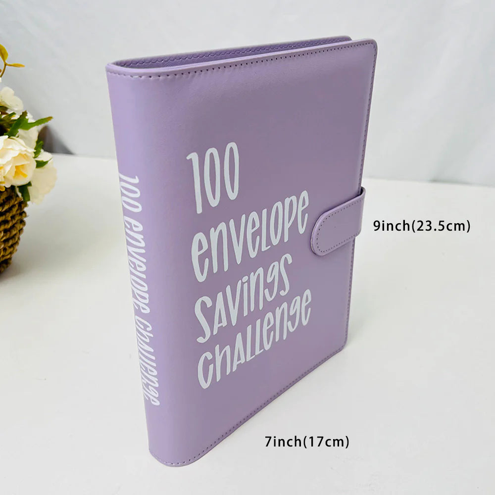 100 Envelope Challenge Binder-Easy And fun Way To Save $5,050