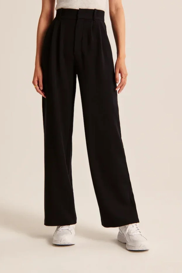 Aerelle Wide Leg Tailored Pants