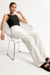 Aerelle Wide Leg Tailored Pants