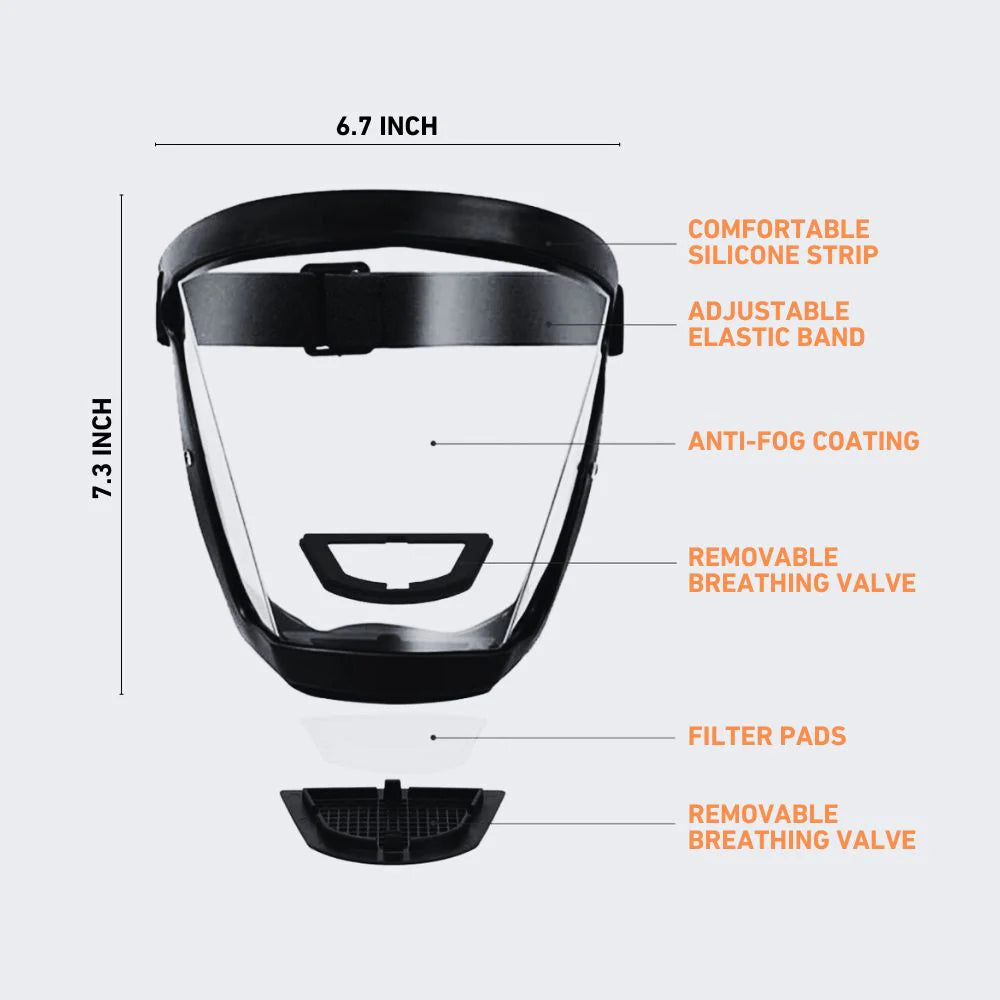 ALPHA YARD Anti-Dust & Fog-Free Mask