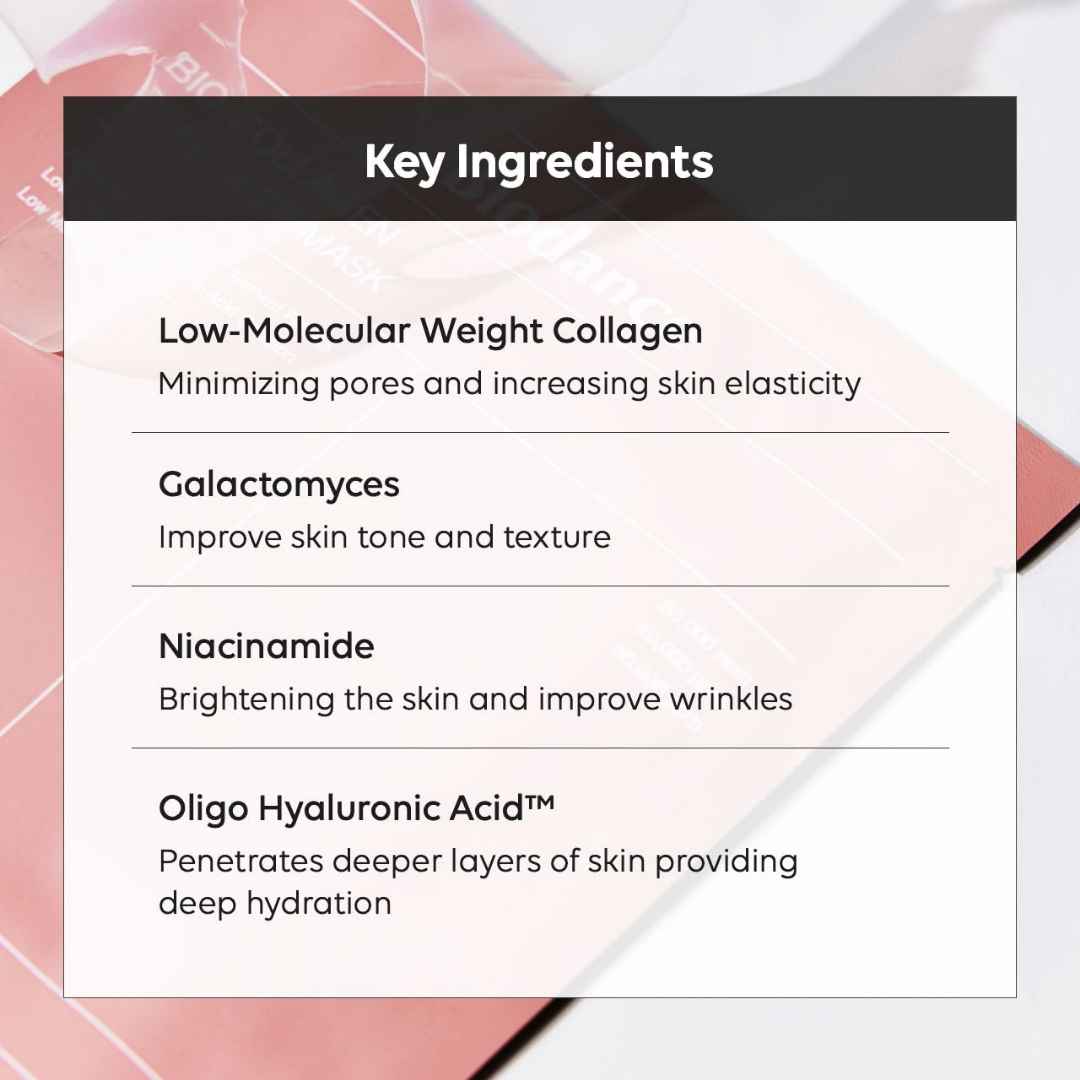 Bio-collagen mask