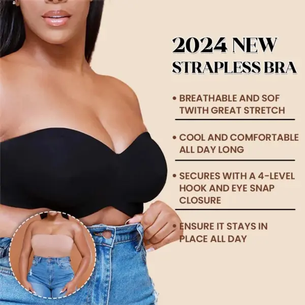 Buy 2 Get 1 Free - Non-Slip Multi-Way Strapless Bra