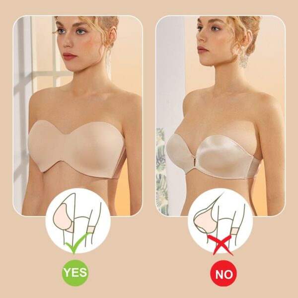 Buy 2 Get 1 Free - Non-Slip Multi-Way Strapless Bra