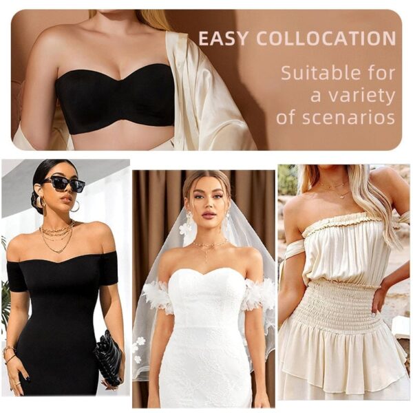 Buy 2 Get 1 Free - Non-Slip Multi-Way Strapless Bra