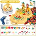 Children Electric Drill Enchanted Toolbox